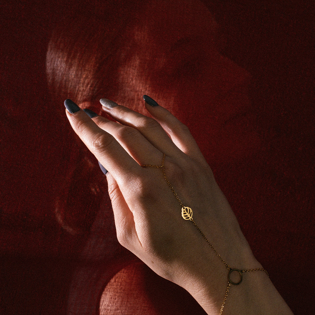 Blatt-Handkette