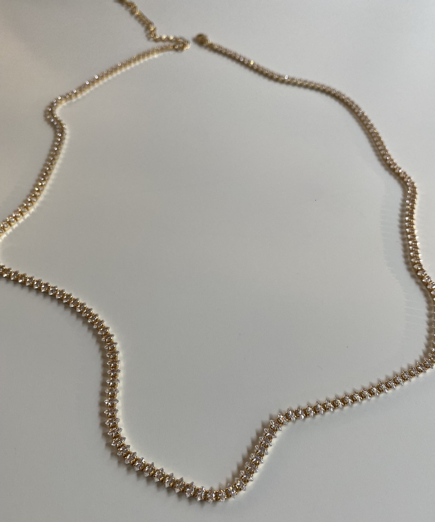 Marquis Tennis Necklace