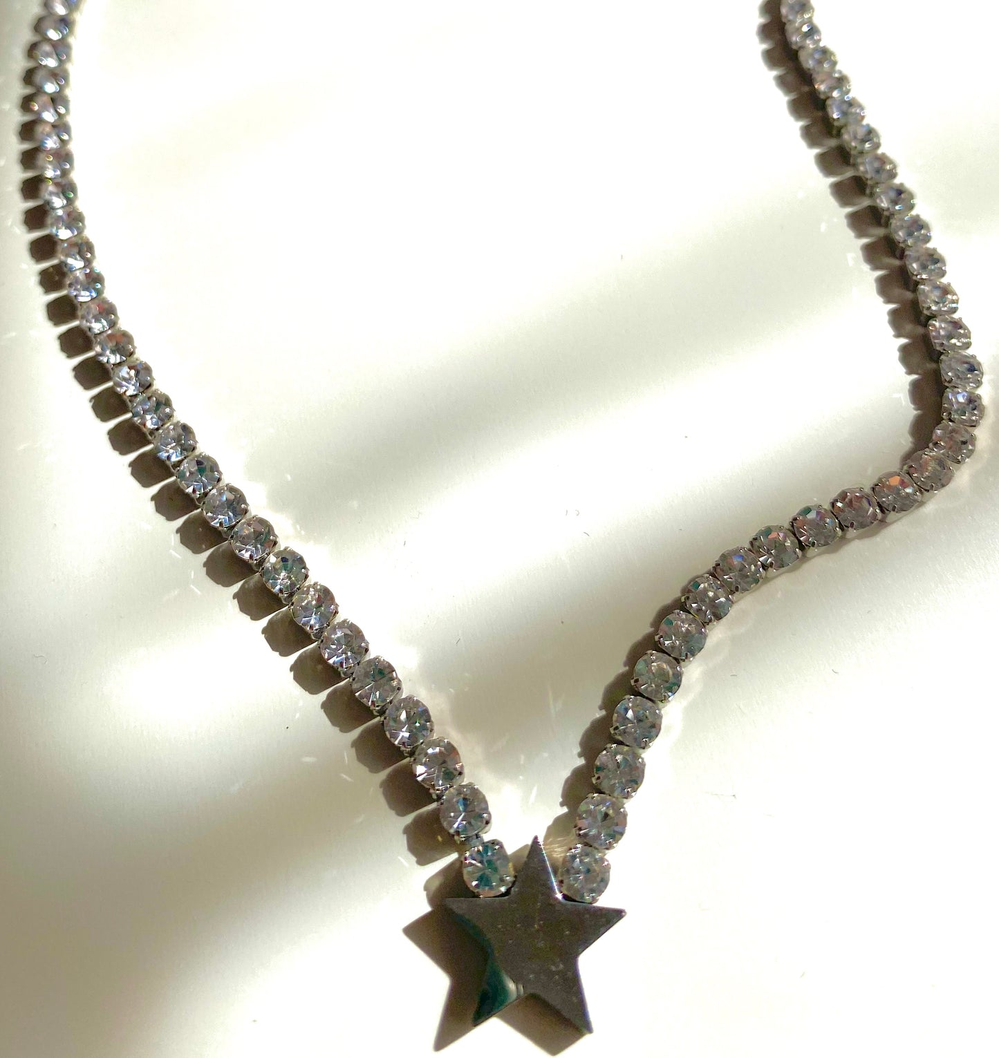Pendant Tennis Necklace