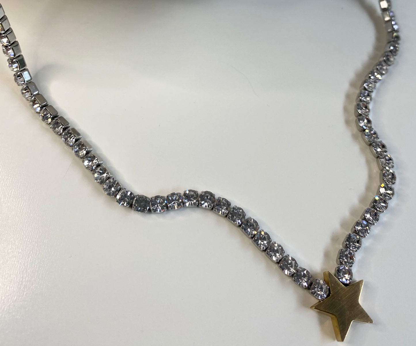 Pendant Tennis Necklace
