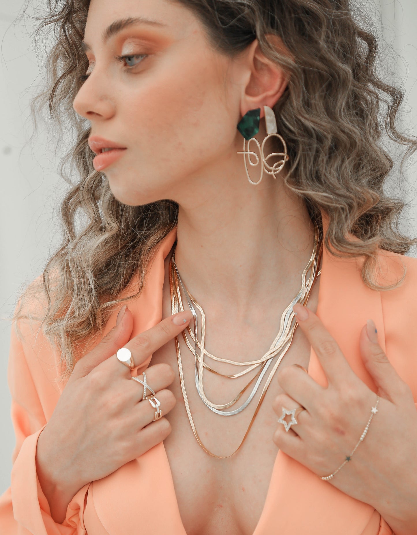 Herringbone 2in1 Necklace
