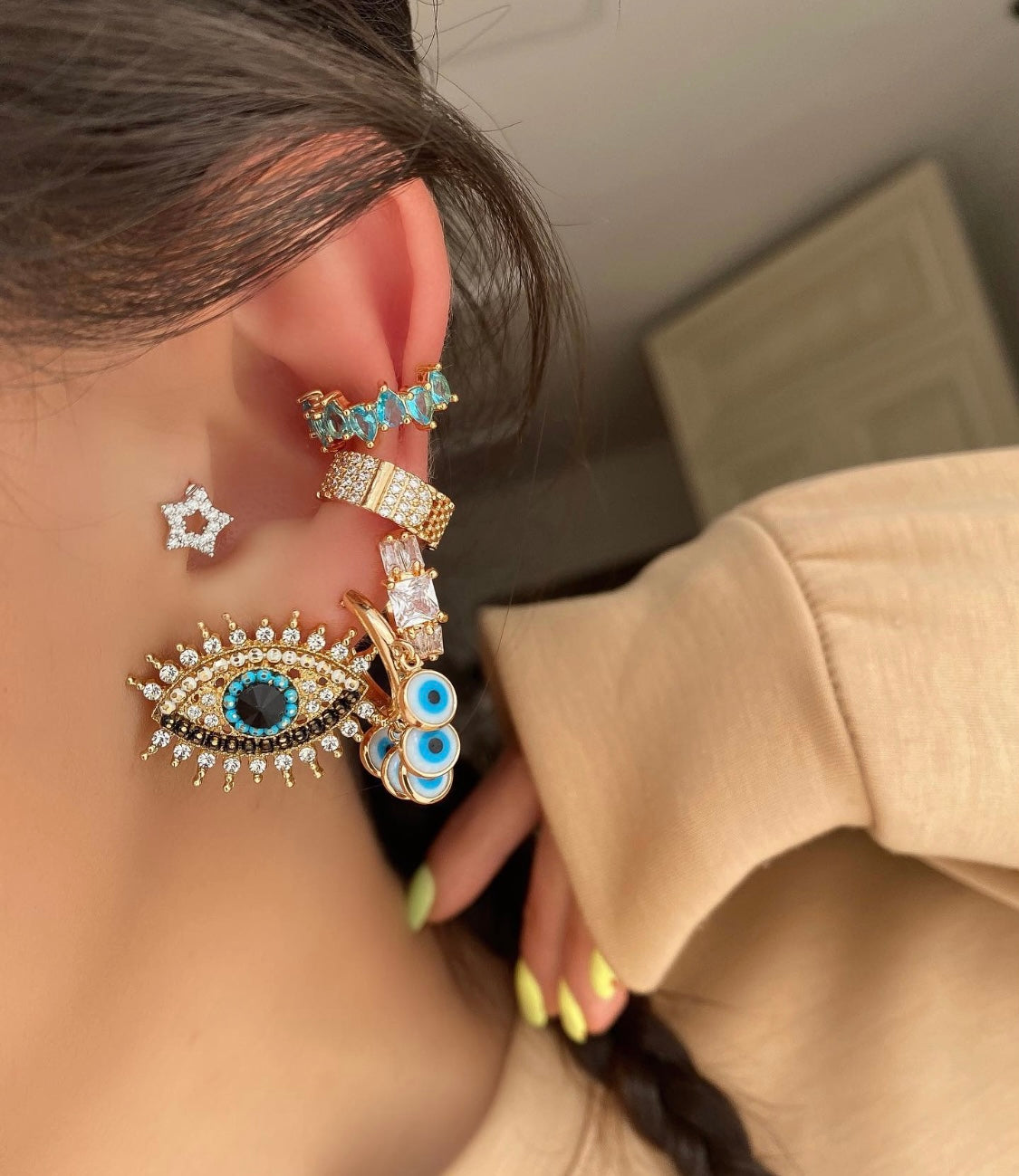 Evil Eye Earrings
